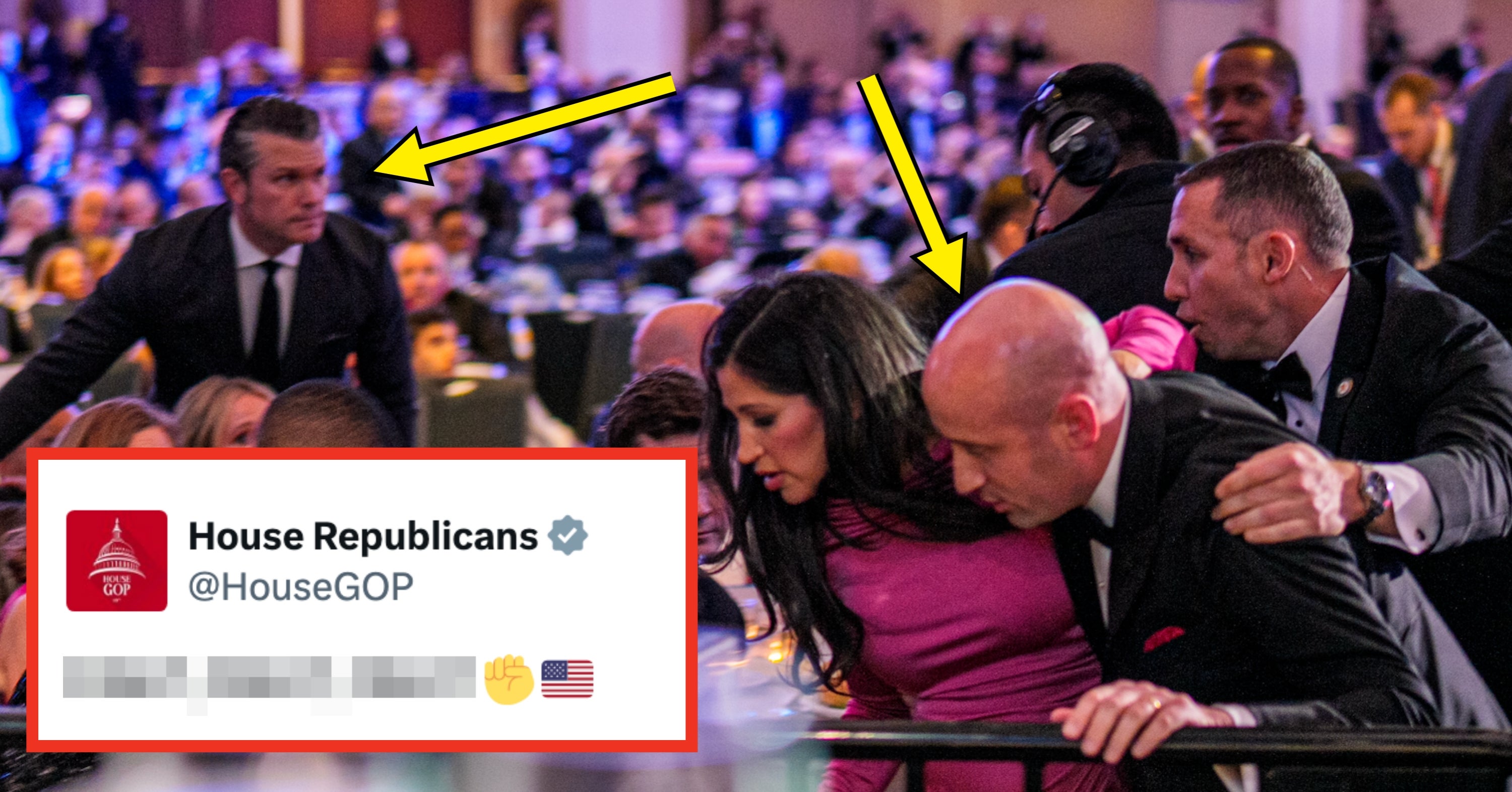 "It's So Cringe": People Cannot Believe What House Republicans Just Posted Following The White House Correspondents' Dinner Shooting