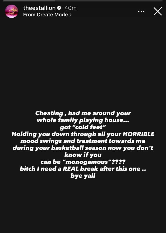 Megan Thee Stallion accuses Klay Thompson of cheating successful  shocking Instagram post