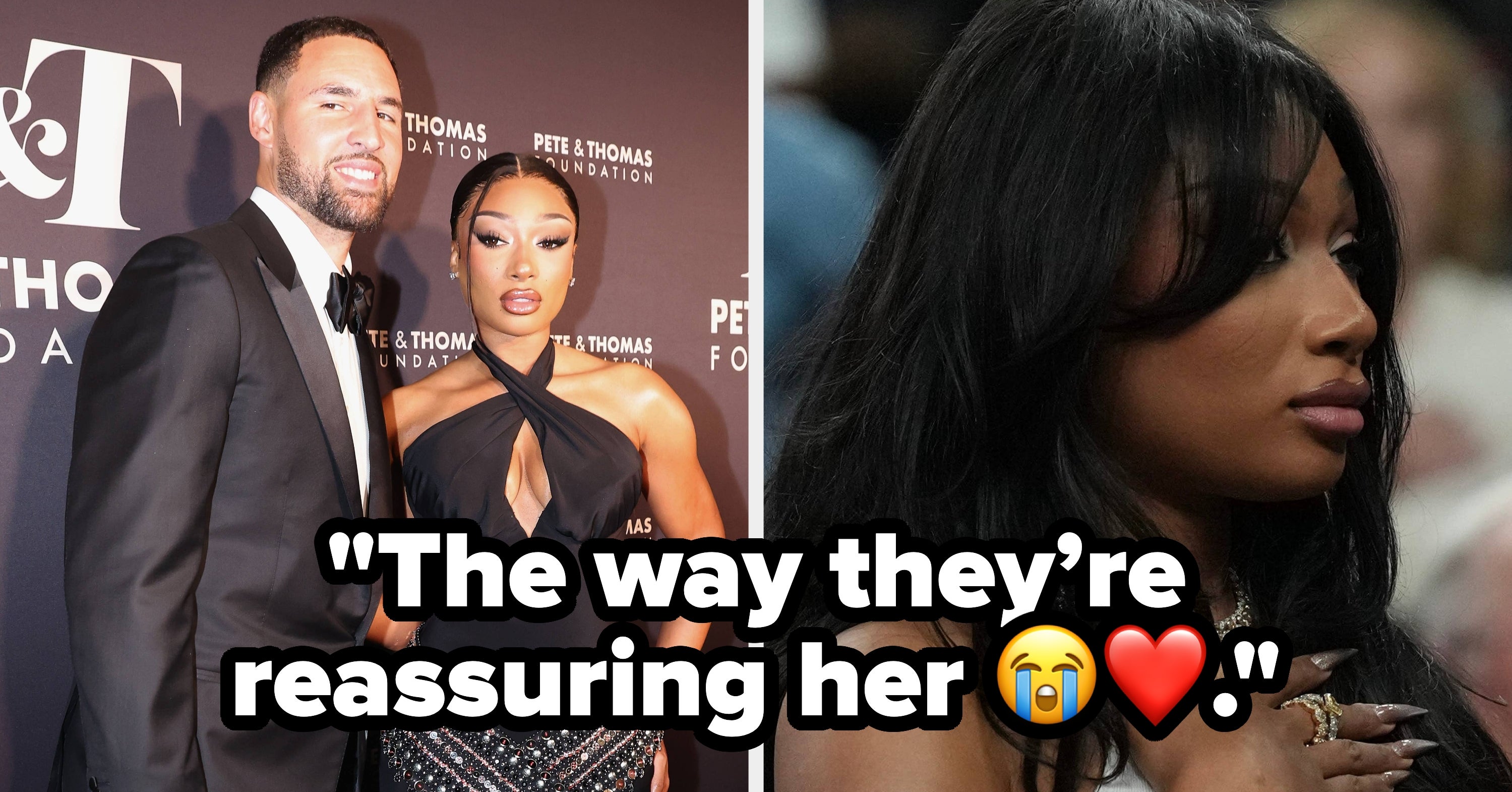 "The Way They’re Reassuring Her": Megan Thee Stallion Cried Onstage After Revealing Her Breakup From Klay Thompson, And The Crowd's Reaction Was So Supportive