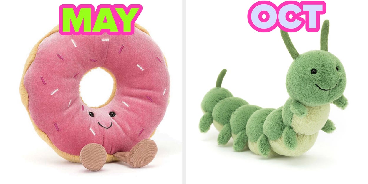 Pick Some Jellycats And I'll Guess Your Birth Month