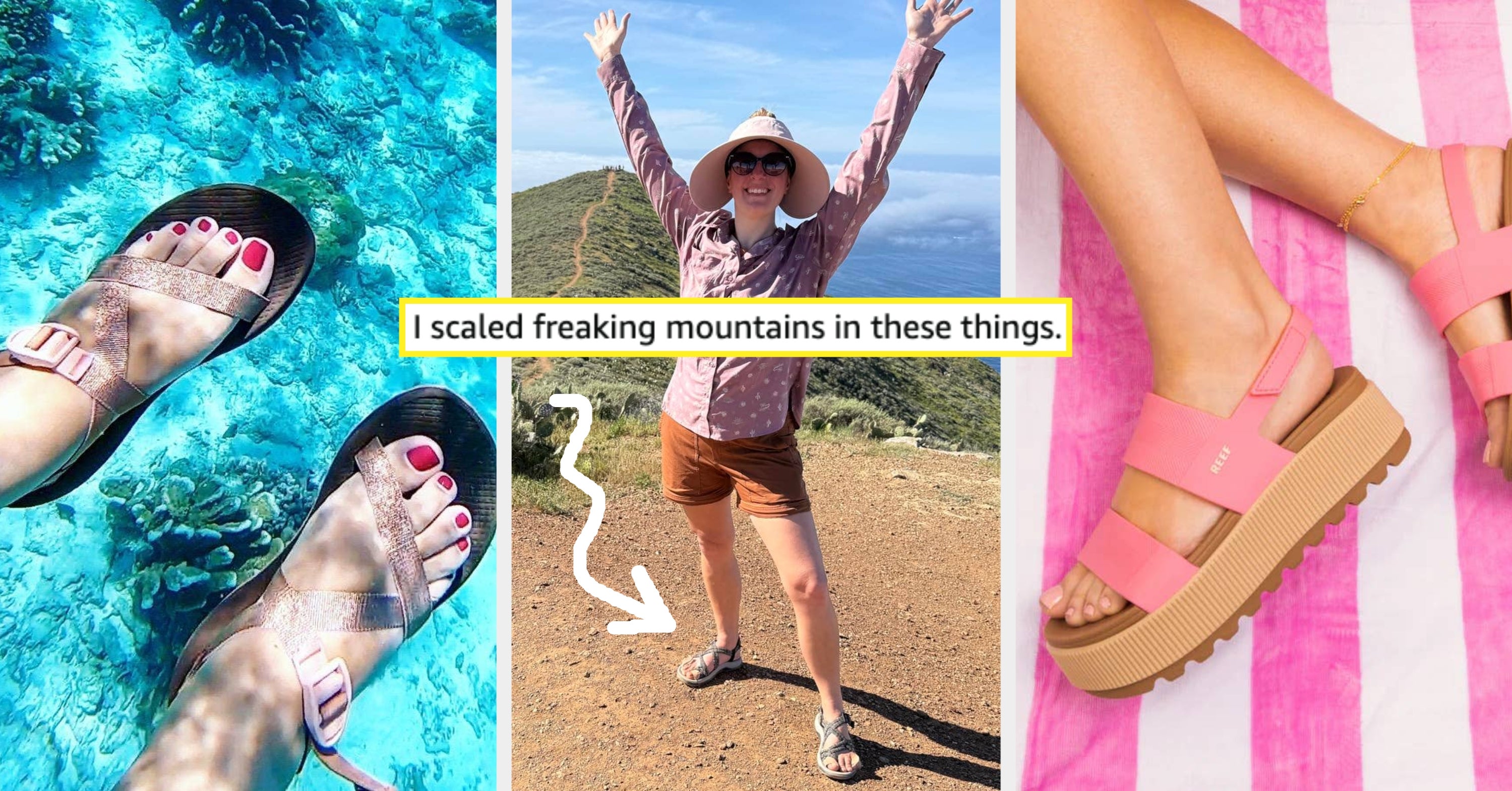 Whether You're Going To The Beach Or On A Hike, You'll Be Glad You Own These 14 Waterproof Sandals