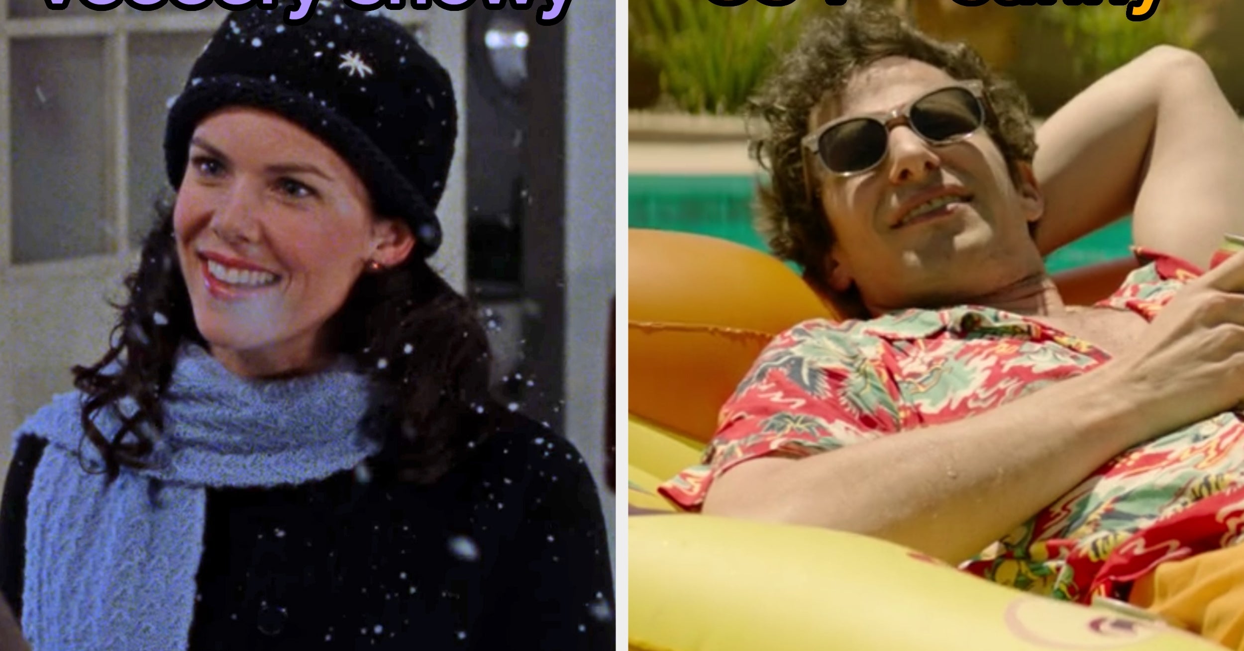 If you could only experience one type of weather for the rest of your life, what would you choose?