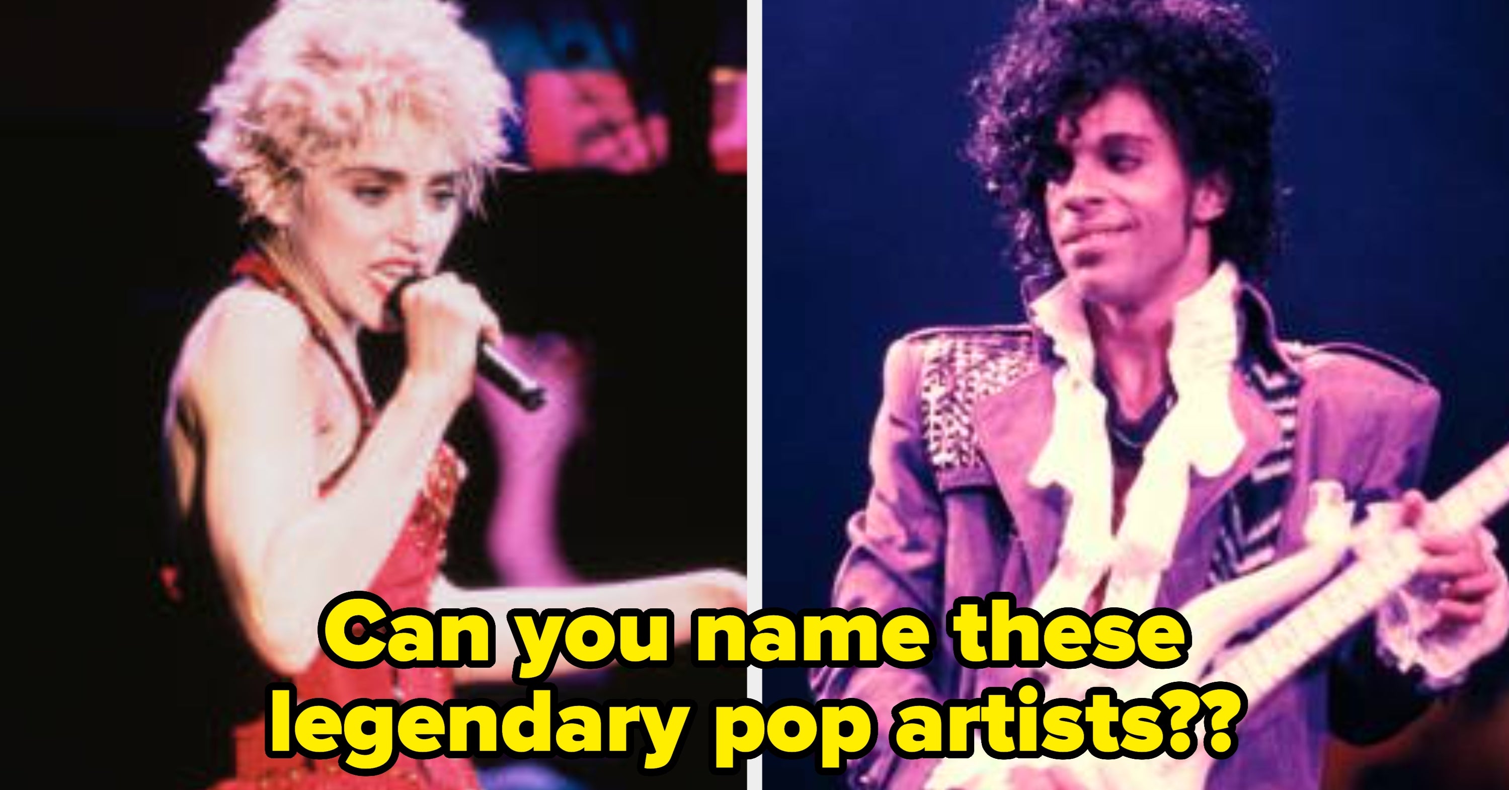 The Average Person Can Only Name 15/22 Of These Musical Pop Icons, How Well Can You Do?