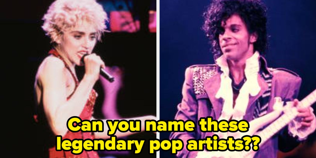 Most People Can’t Identify These Legendary Pop Artists