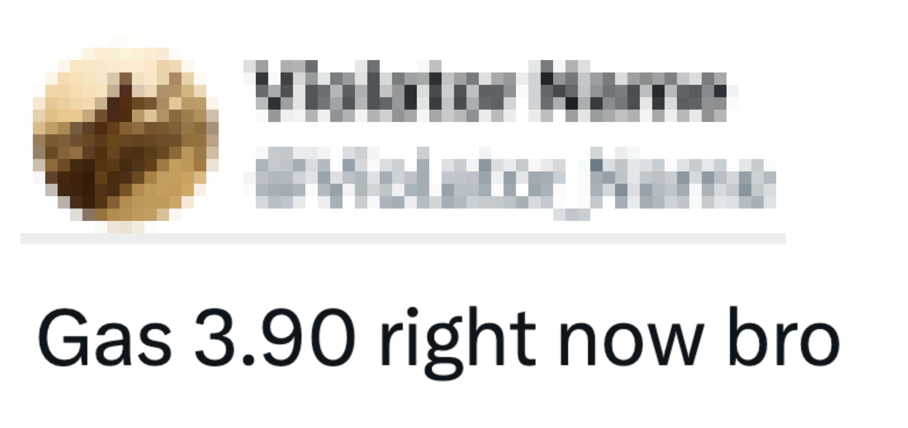 Tweet fra bruker med håndtaket @Violator_Name som sier