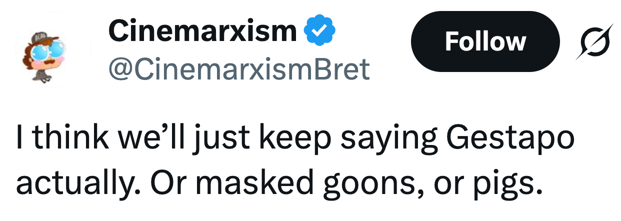 Tweet av Cinemarxism: