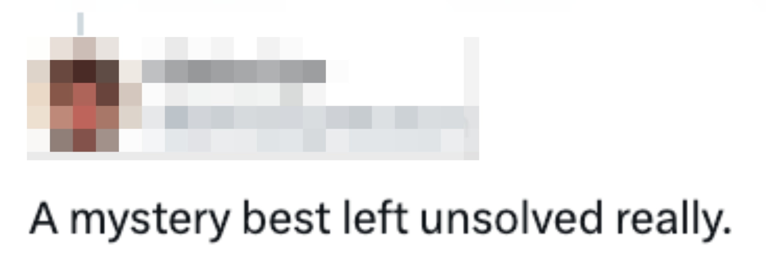 Teksten på et nettinnlegg lyder: 