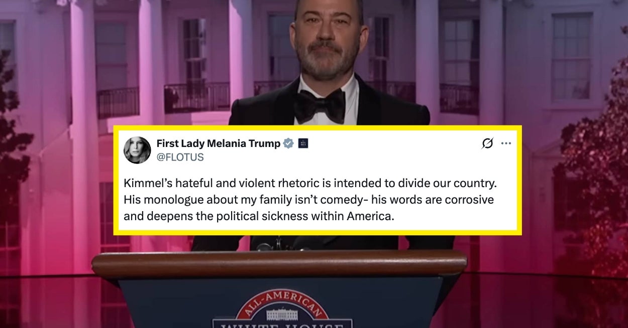 After Melania And Donald Trump Called For Him To Be Fired, Jimmy Kimmel Had This Response