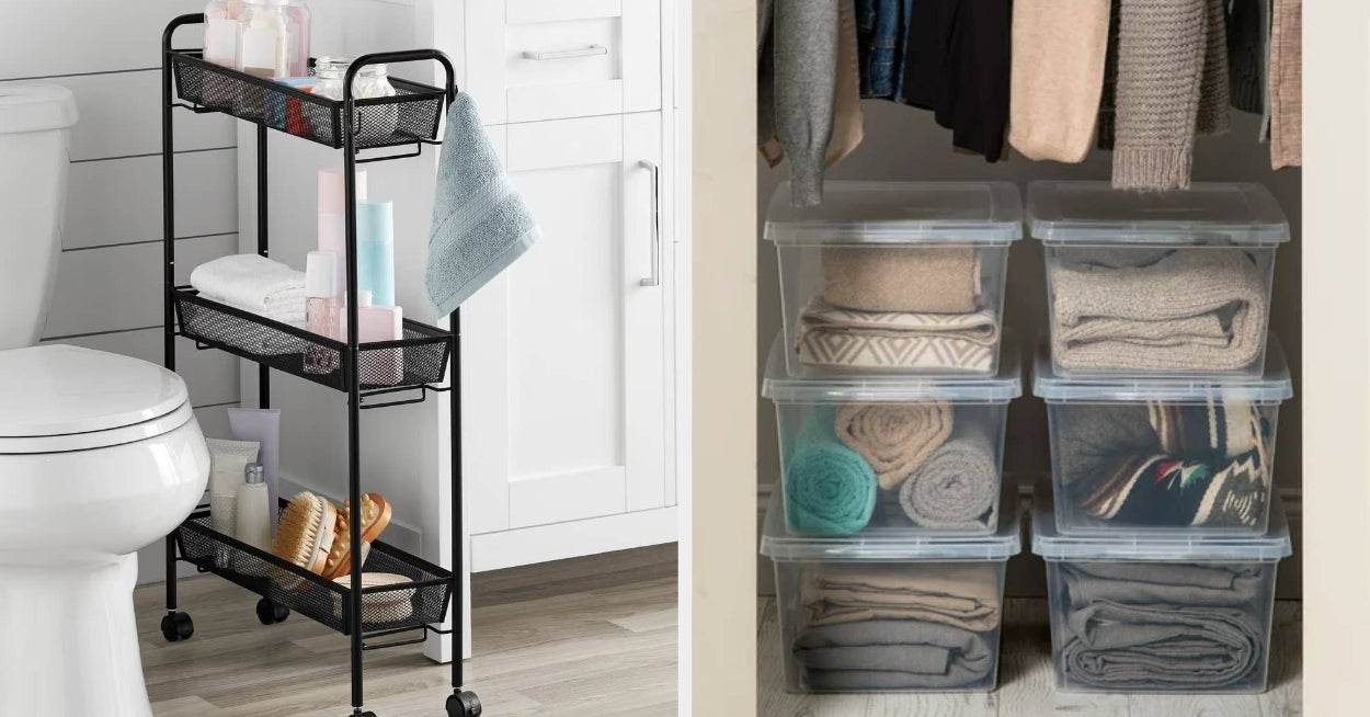 Calling All Mess Makers: These 30 Products From Walmart Will Finally Help You Get Organized