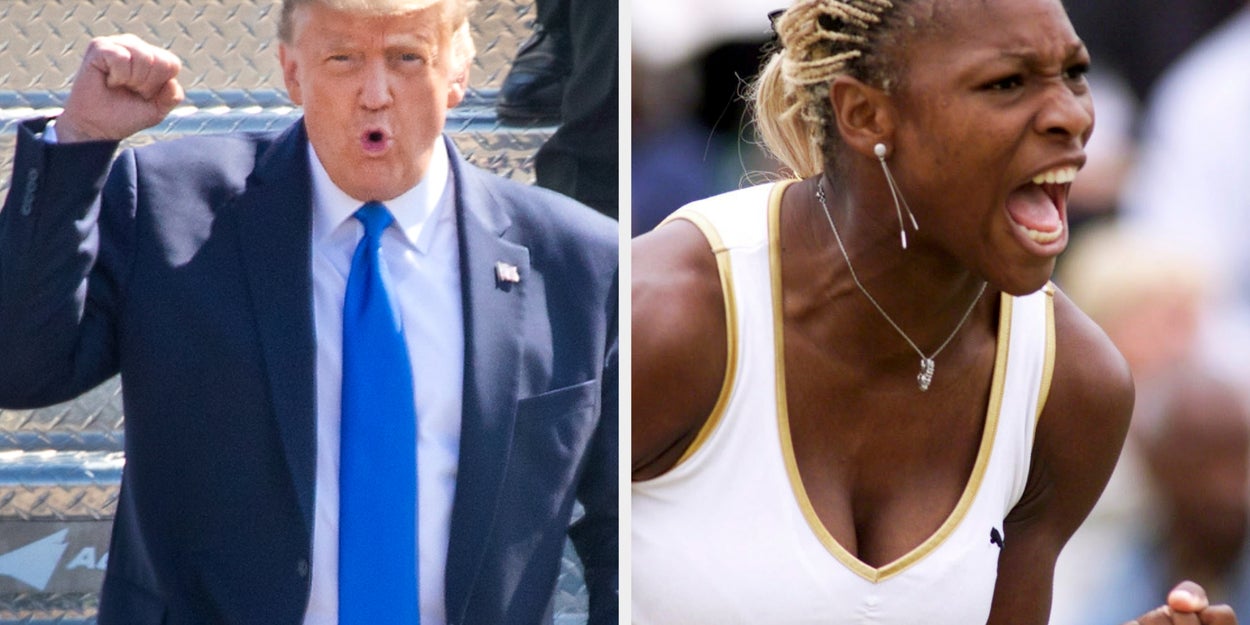 Internet Reacts To Trump's 11-Year-Old Tennis Clip