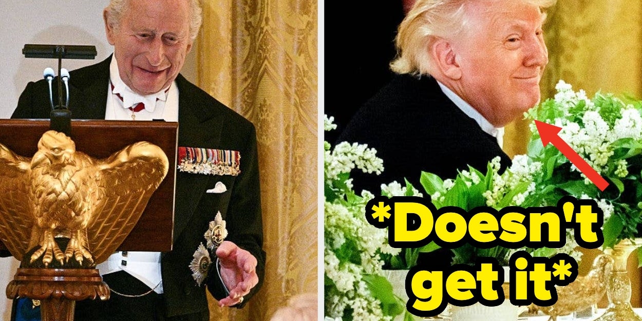 "You'd Be Speaking French": King Charles III’s Roast Of Donald Trump Is Going Viral