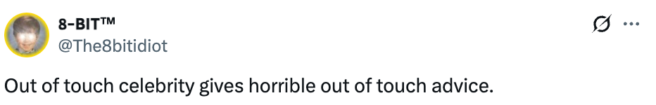  "Out of interaction   personage  gives horrible retired  of interaction   advice."