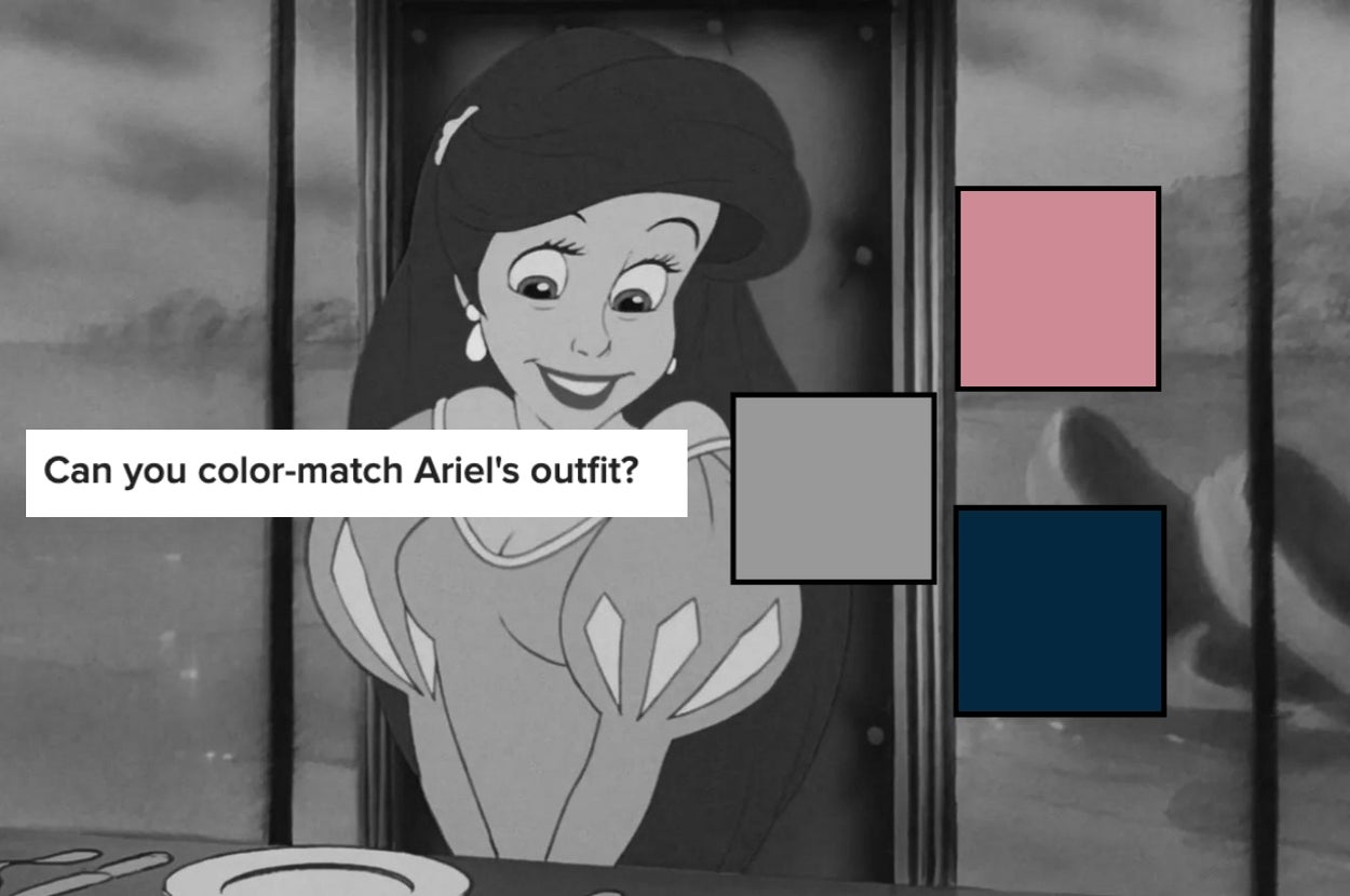 Can You Perfectly Color-Match These Iconic Disney Princess Outfits?