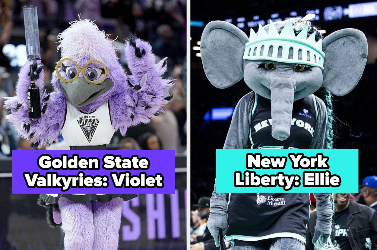 I Ranked The WNBA Mascots Purely Based On Vibes, And I Need Everyone To Hear Me Out