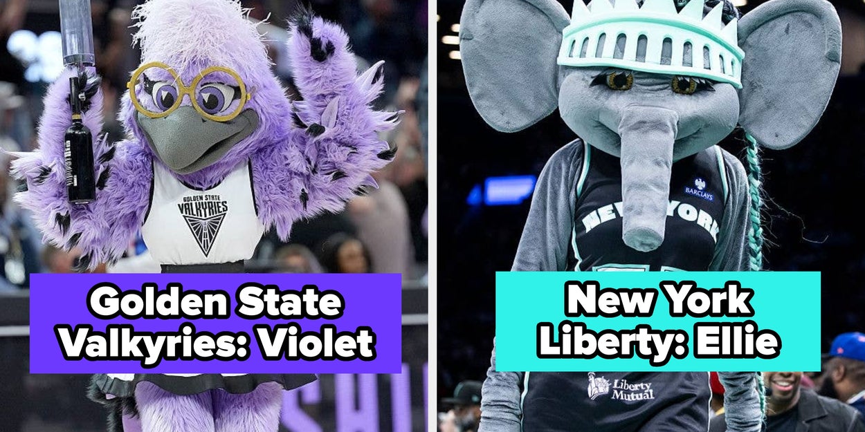 WNBA Mascots Ranked