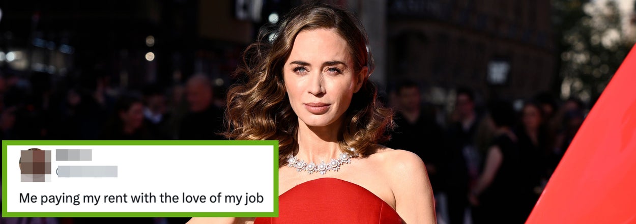 Emily Blunt Shared Some "Out Of Touch" Career Advice, And It's Reaaaaaally Not Going Over Well At All