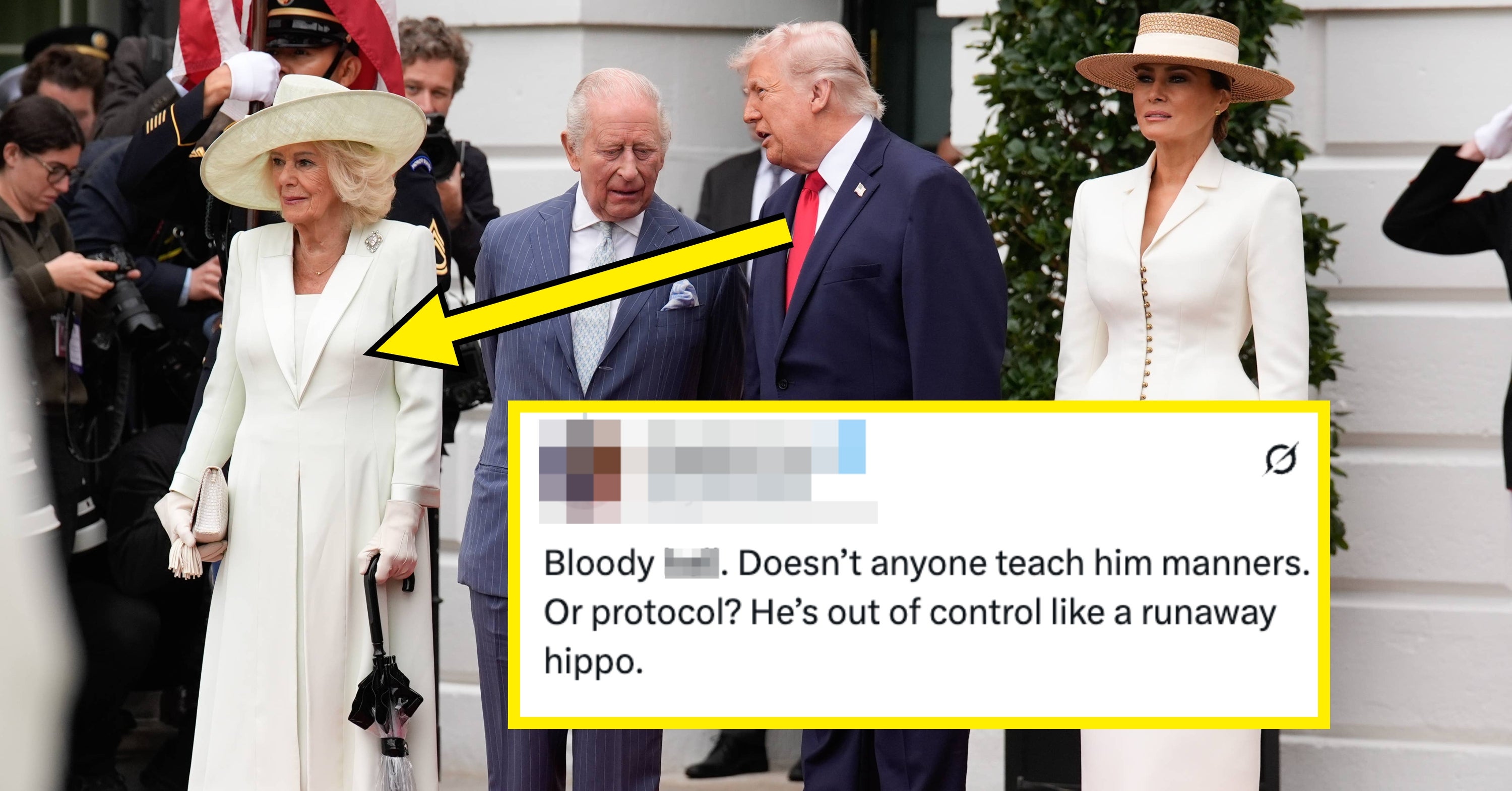 Donald Trump Did Something Incredibly Disrespectful To Queen Camilla Yesterday, And The Internet Is Absolutely FURIOUS