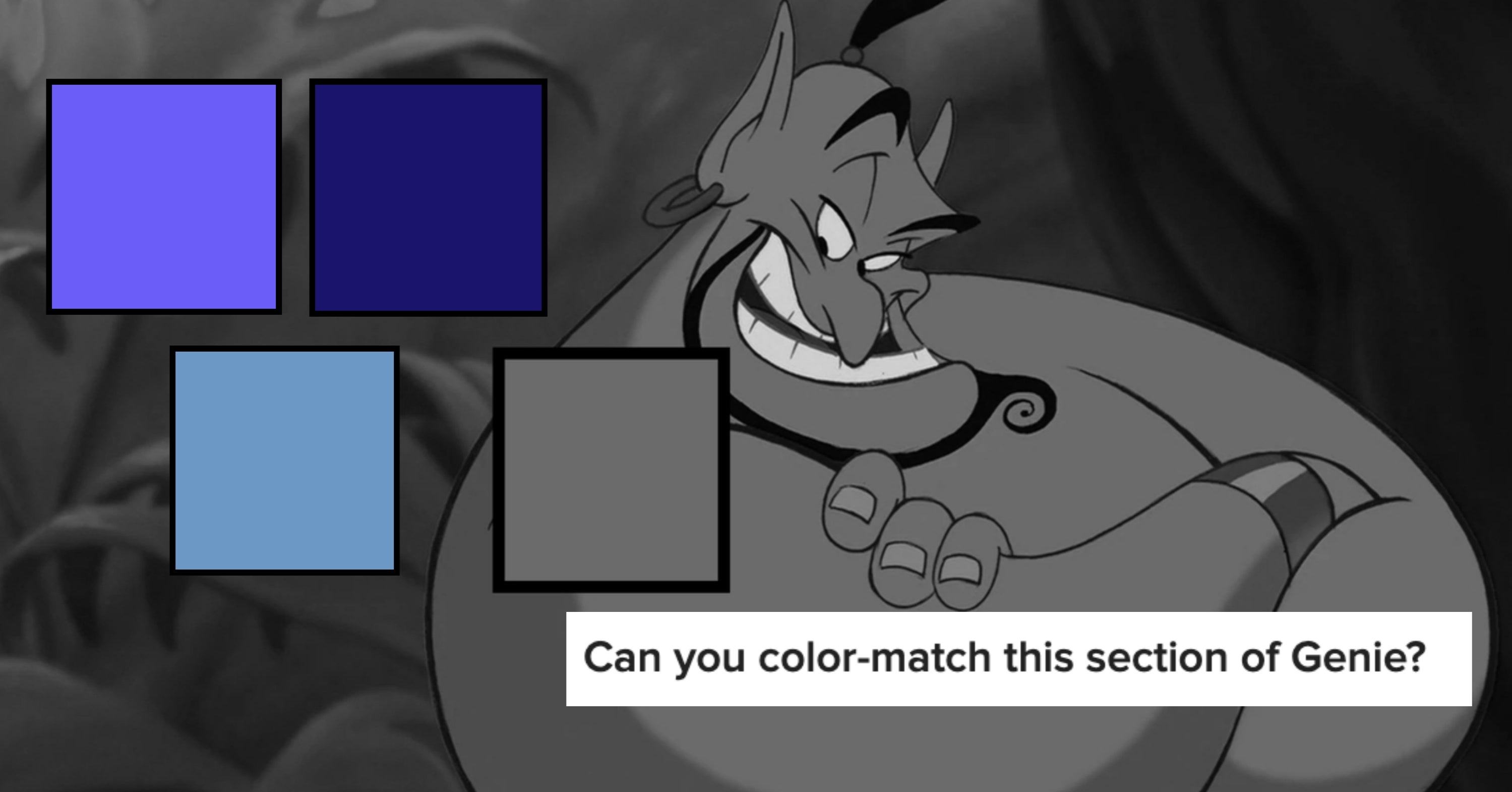 Sorry, But If You Can't Color-Match These Swatches To Their Disney Characters, You Need Corrective Lenses
