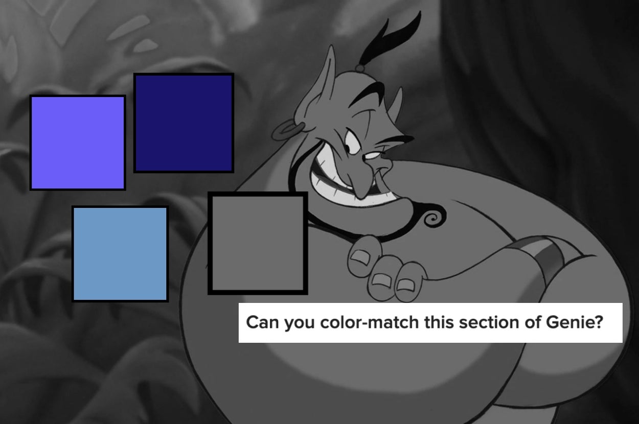 Can You Color-Match These Iconic Disney Characters To Their Correct Hues?