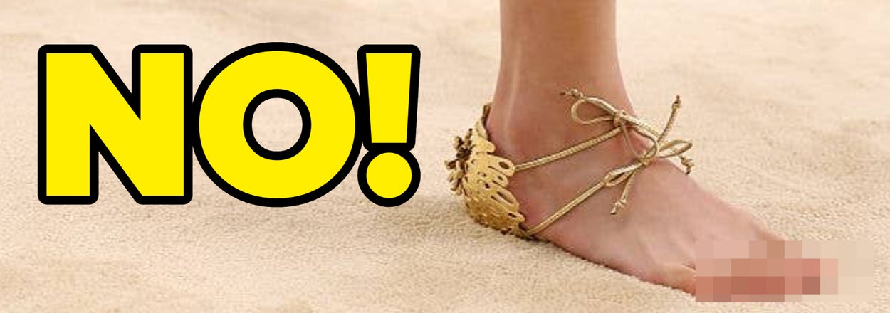 "DON'T P*ss Me Off": This Major Fashion Label Just Debuted A Brand New Shoe...And, Um, You Have To See It To Believe It