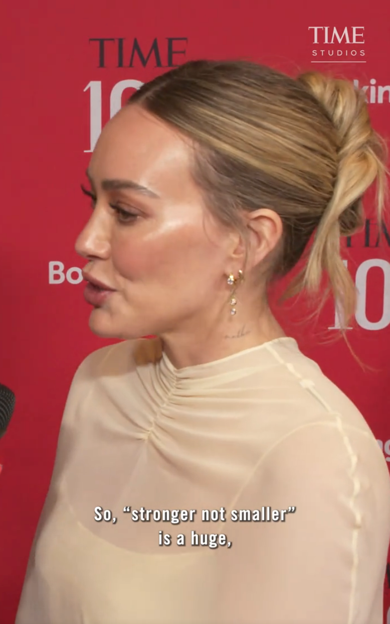  "So, 'stronger not smaller' is simply a huge..."