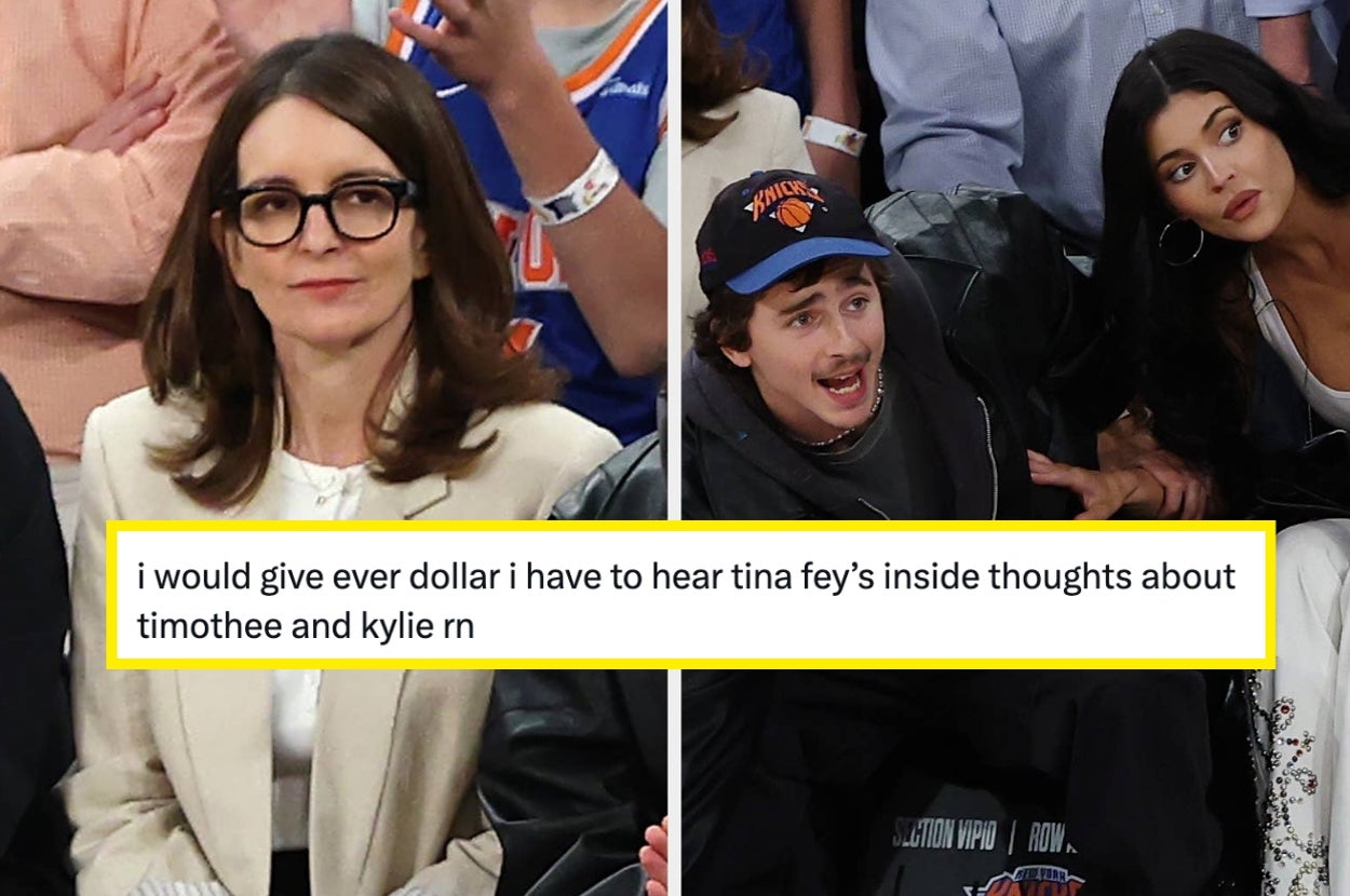 People Are Losing It Over This Awkward Pic Of Timothée Chalamet “Manspreading” Next To Tina Fey, And These Reactions Are Sending Me