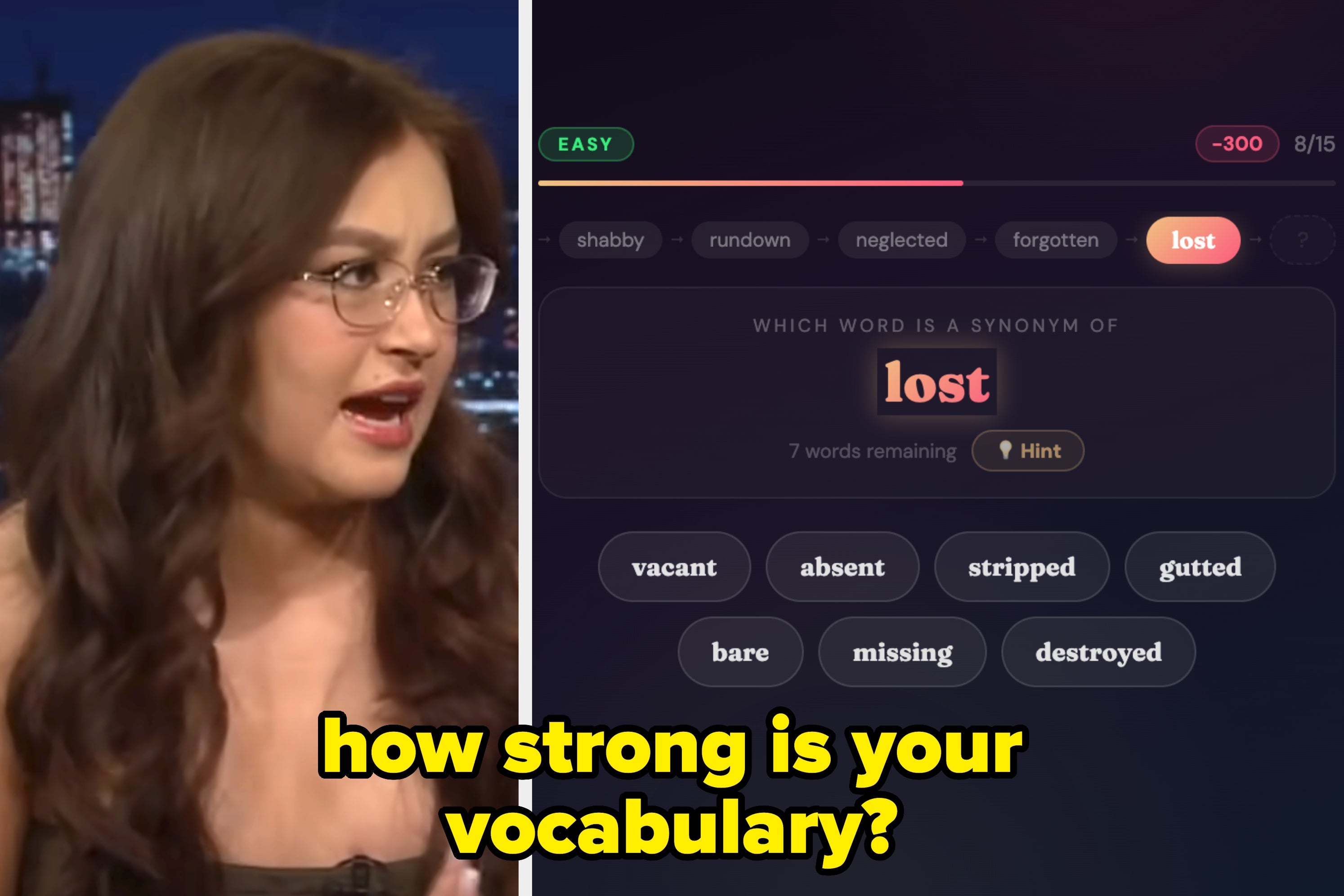 Anyone Who Gets Over 85% On This Synonym Test Has An Absolutely Incredible Vocabulary