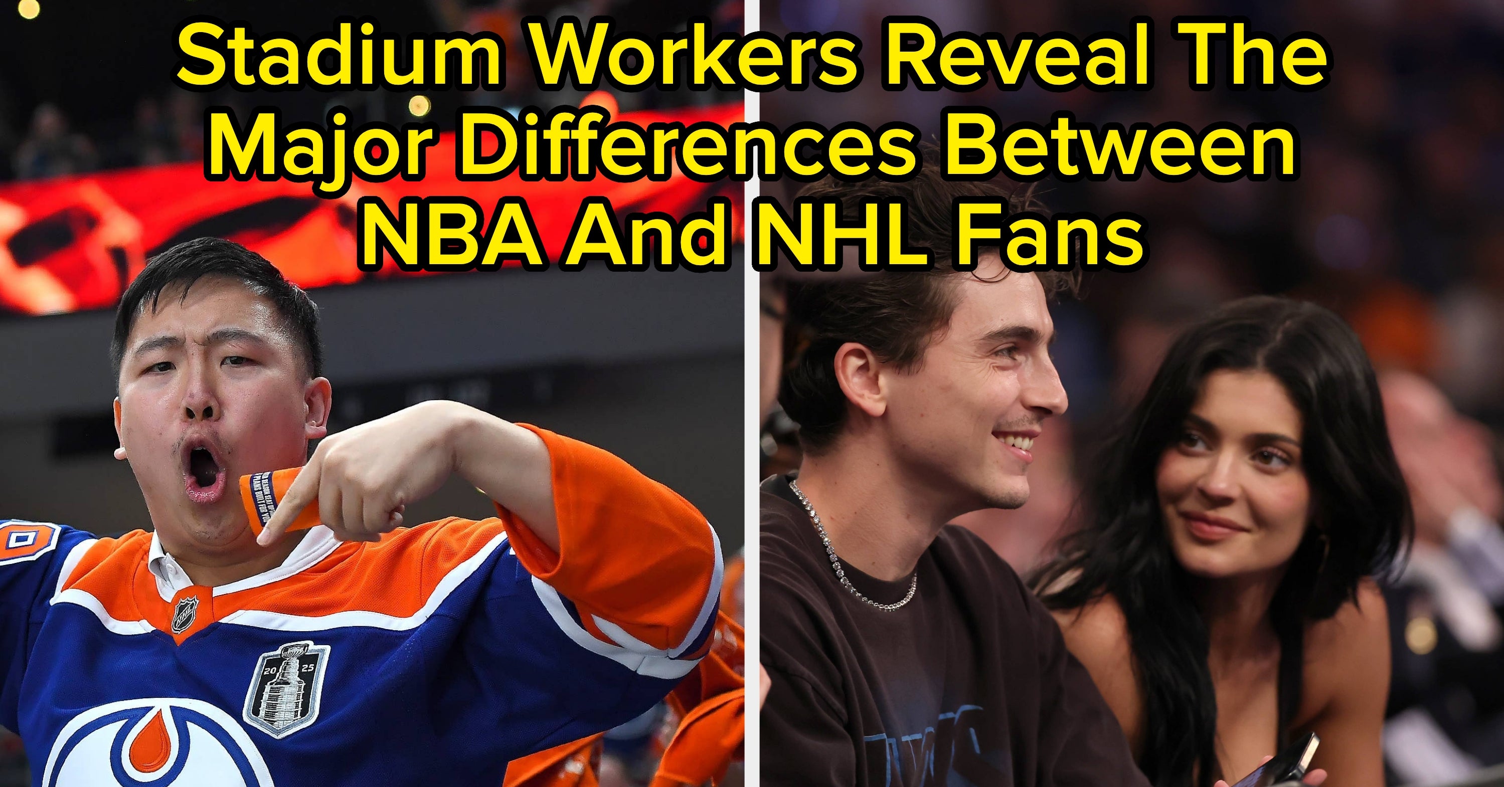 Stadium Employees Share The Differences Between NBA And NHL Crowds, And It Shows Not Everything Is Simply Sportsball