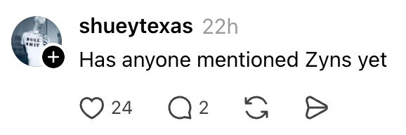 Postingan media sosial oleh shueytexas bertanya, 