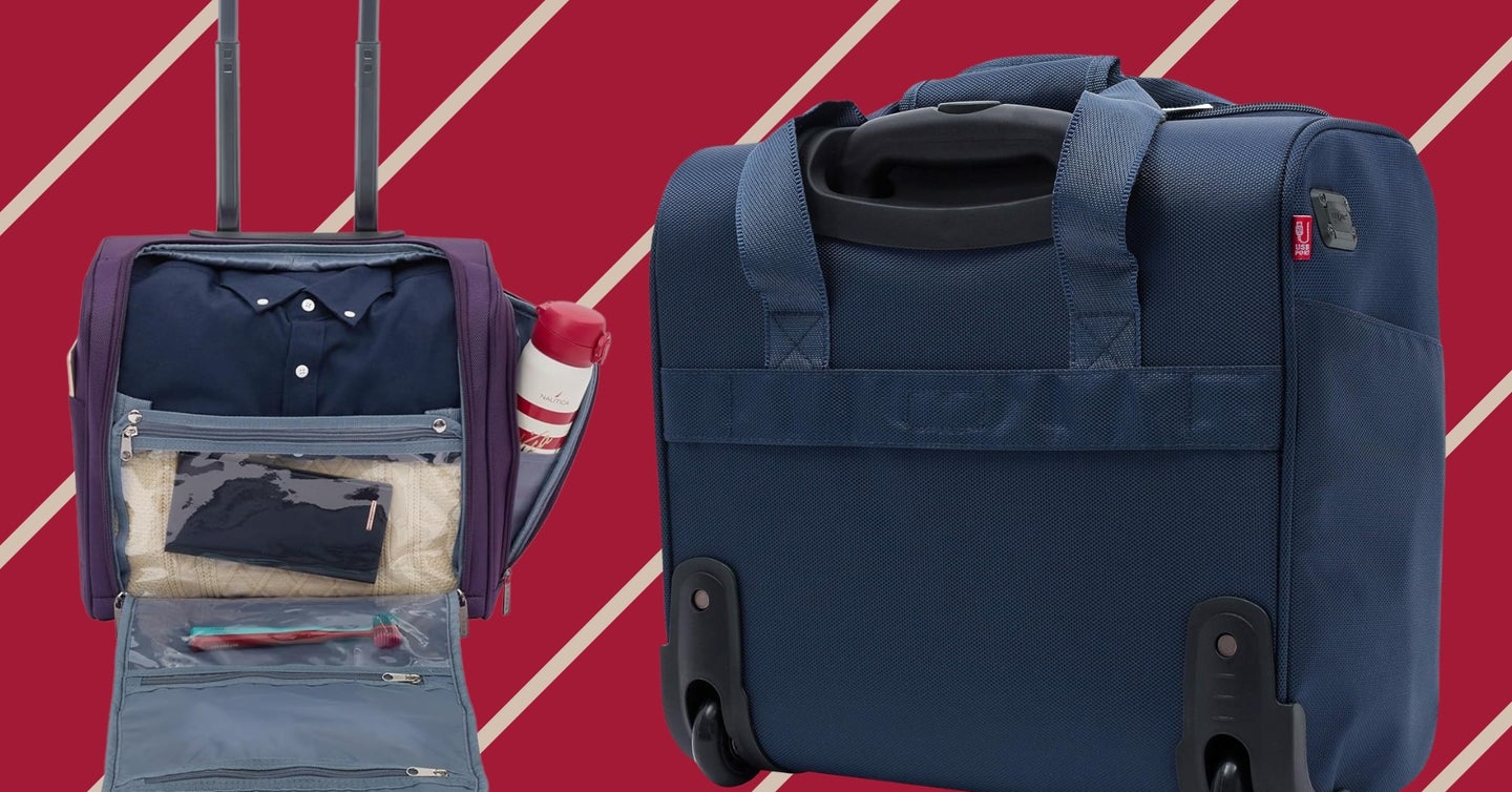 My Affordable Underseat Suitcase Is Making Travel So Easy
