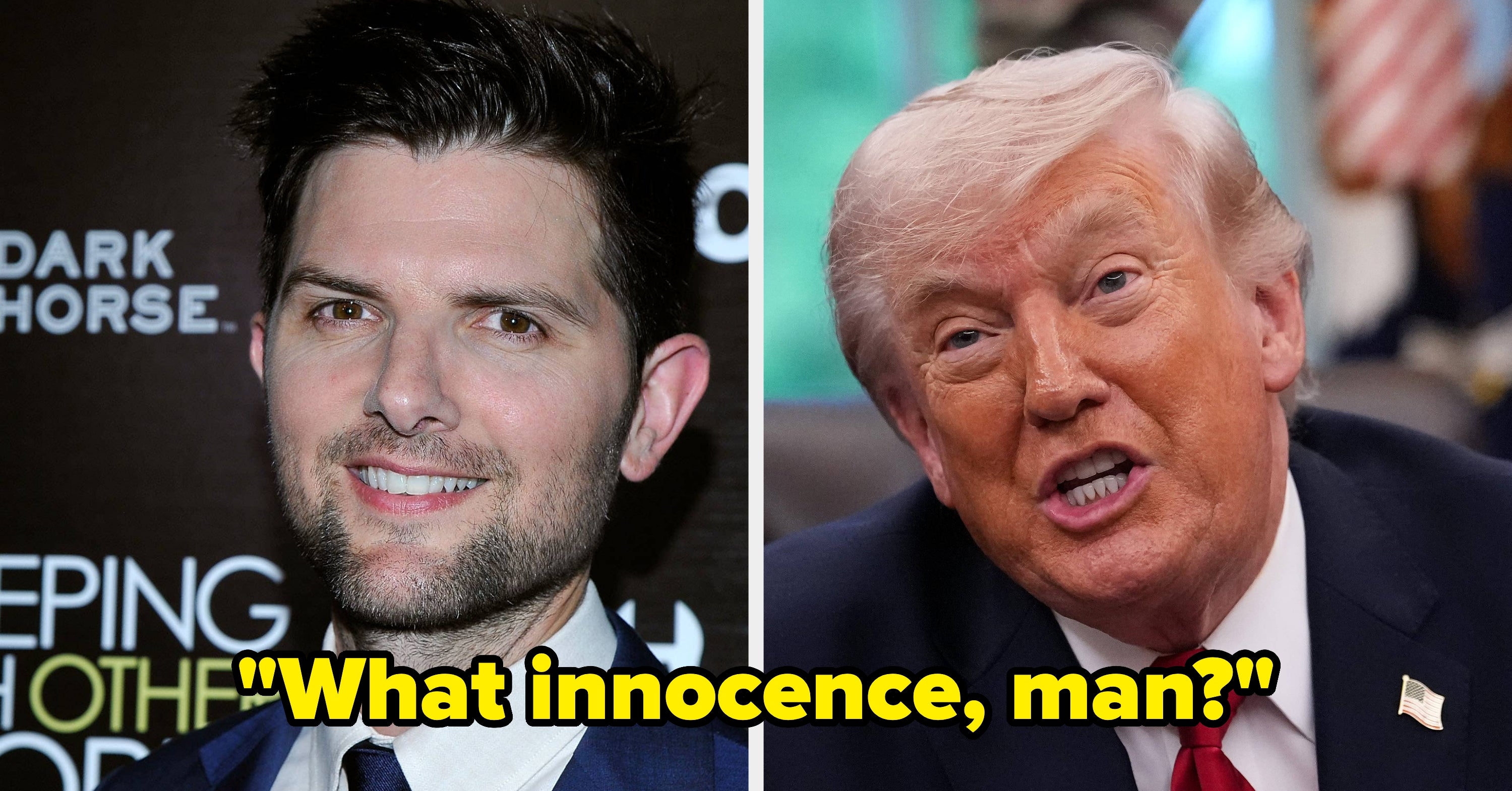 People Are Debating Adam Scott’s Claim That America “Lost What Was Left Of Its Innocence” When Trump Entered Politics, And The Discourse Is Fascinating