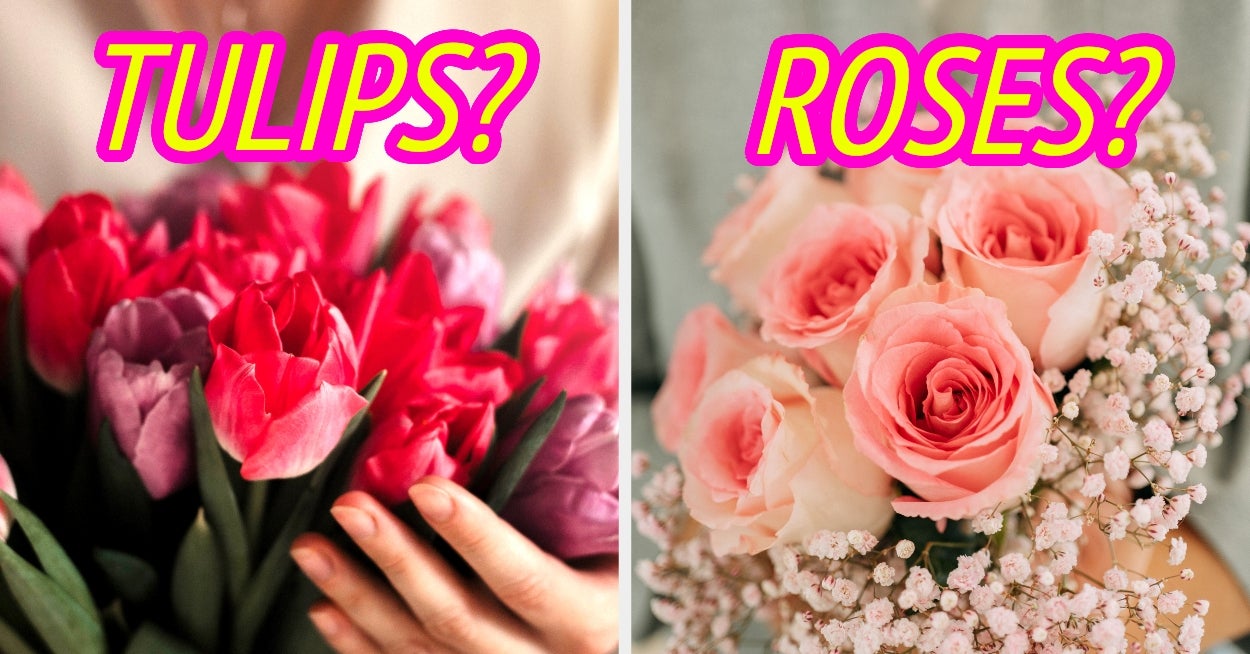 Are You More Like A Tulip, Rose, Or A Different Flower? This Quiz Will Reveal All