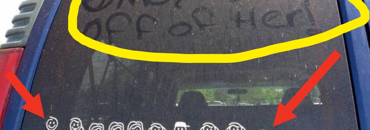 "OMG Stay Off Of Her!": 17 Brutally Honest Signs That Will Send You Straight To Hell For Laughing