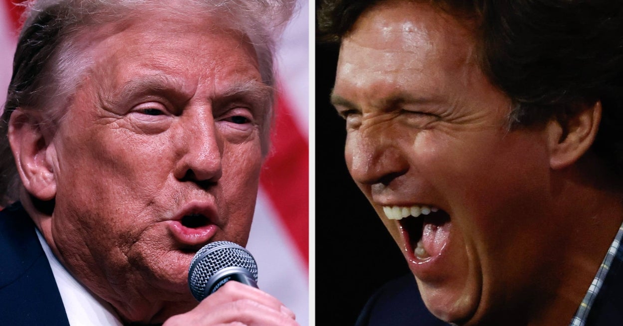 Former MAGA Icon Tucker Carlson Seemingly Has 3 Little Words For Trump Amidst Their Unexpected Split