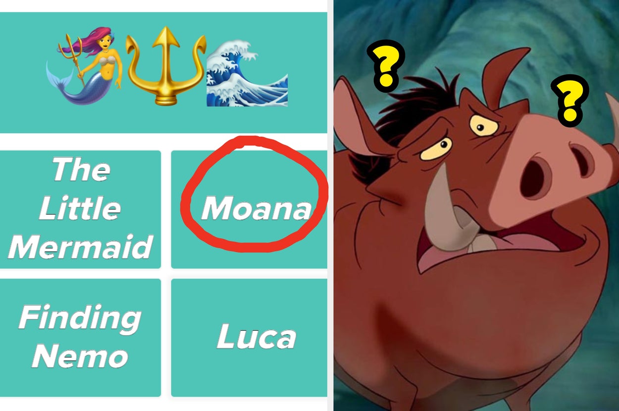 Can You Guess These Disney Movies Based On These Emoji Clues?