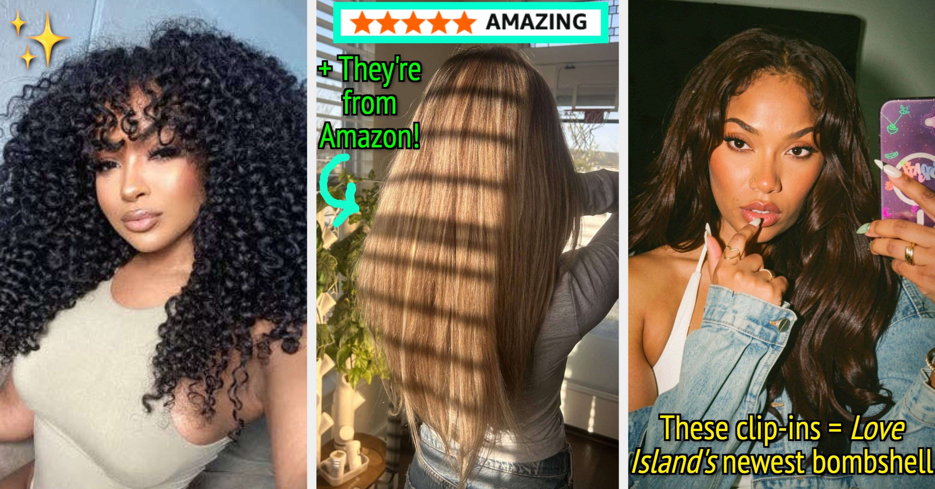28 Clip-In Hair Extensions If You Want A Little More Va-Va-Voom