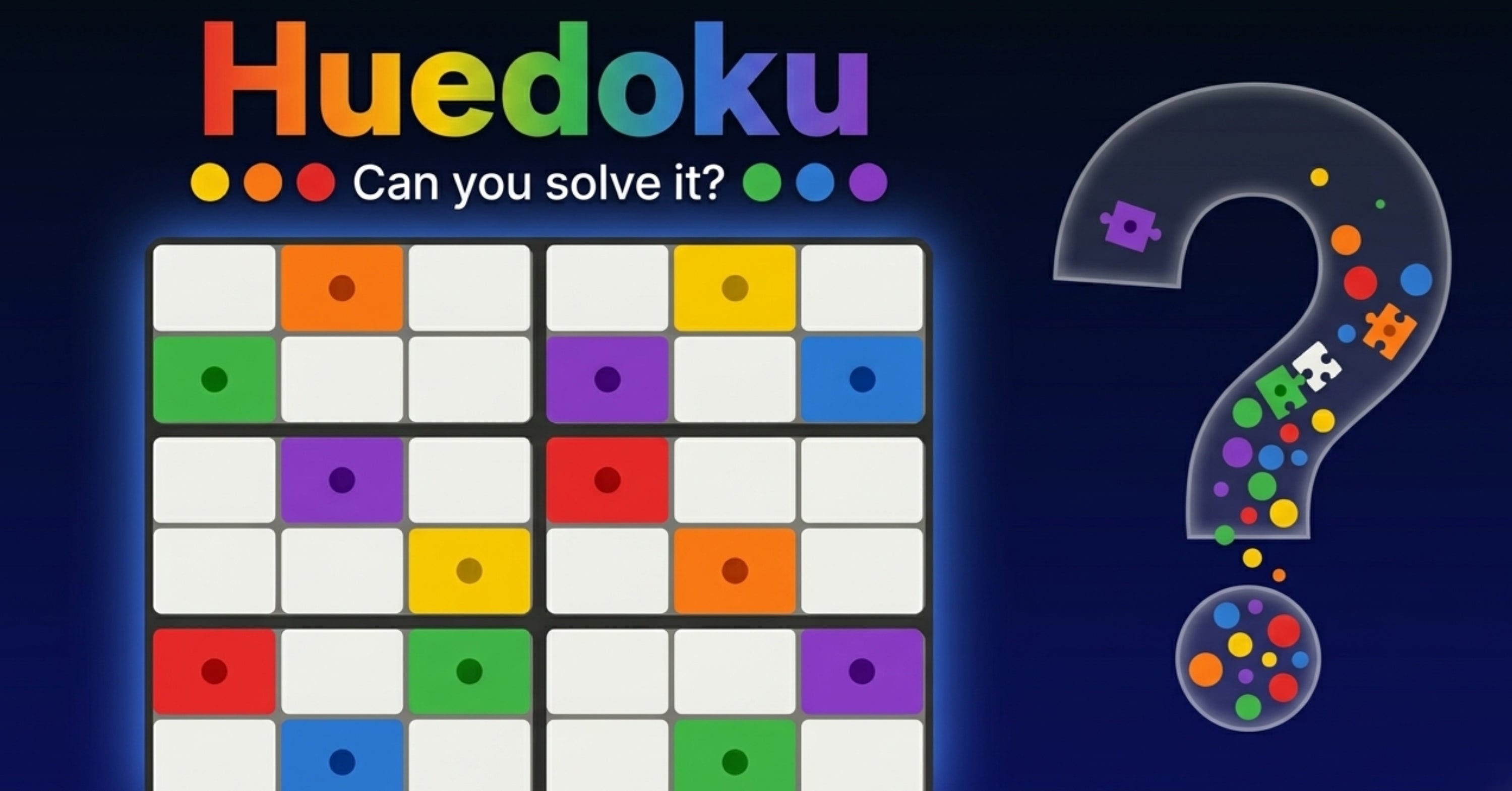 Most People Can't Solve Every Huedoku From This Week — Can You?