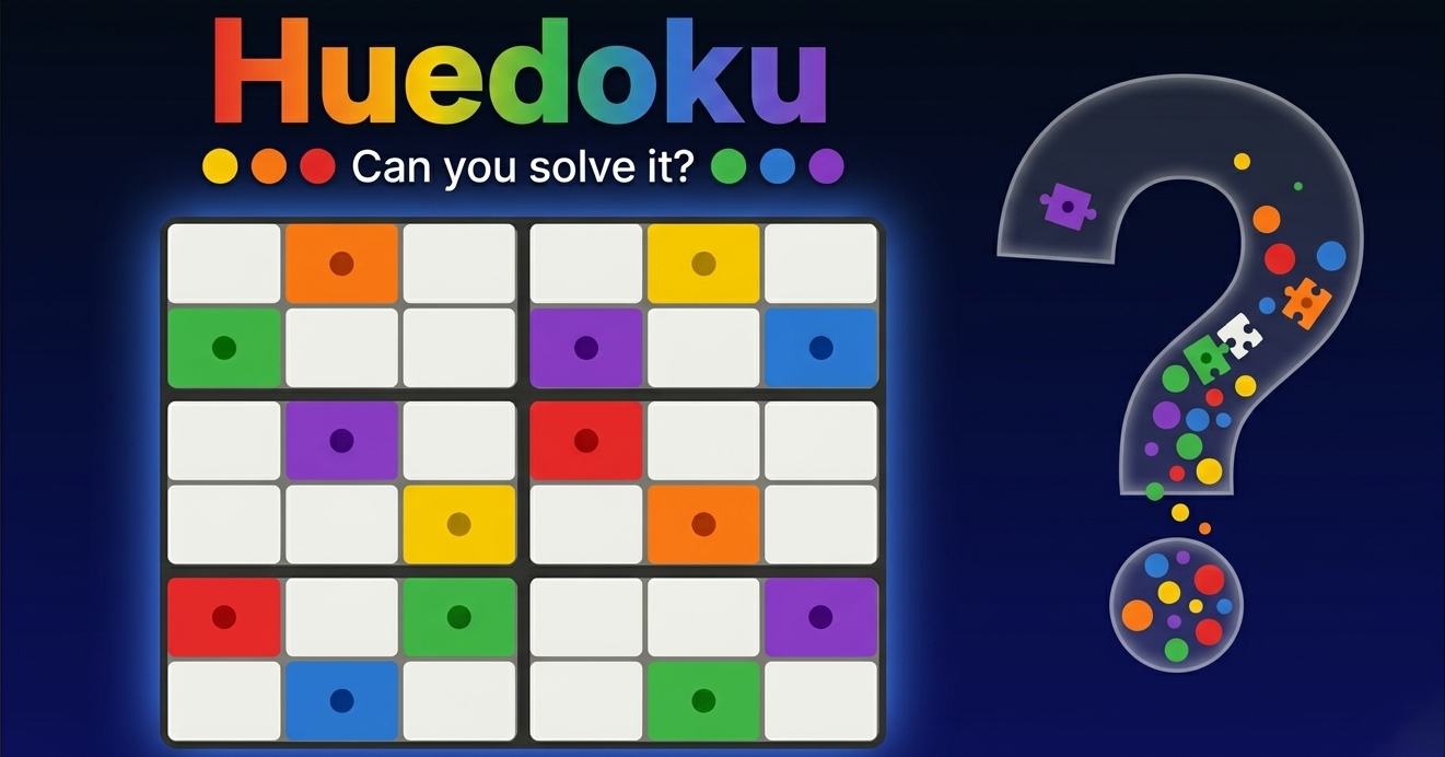 Huedoku: May 4–May 8, 2026