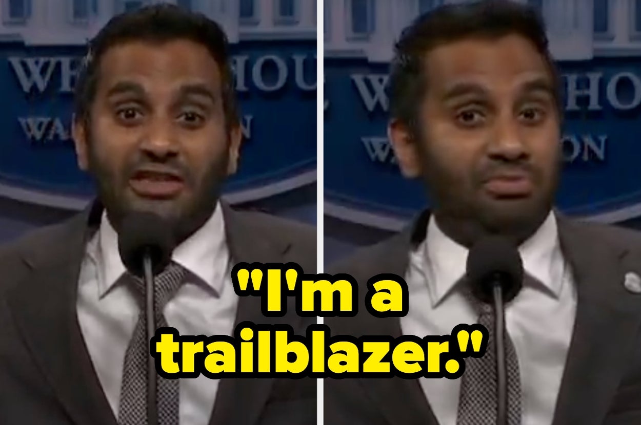 Aziz Ansari Made A Rare TV Appearance On "Saturday Night Live"