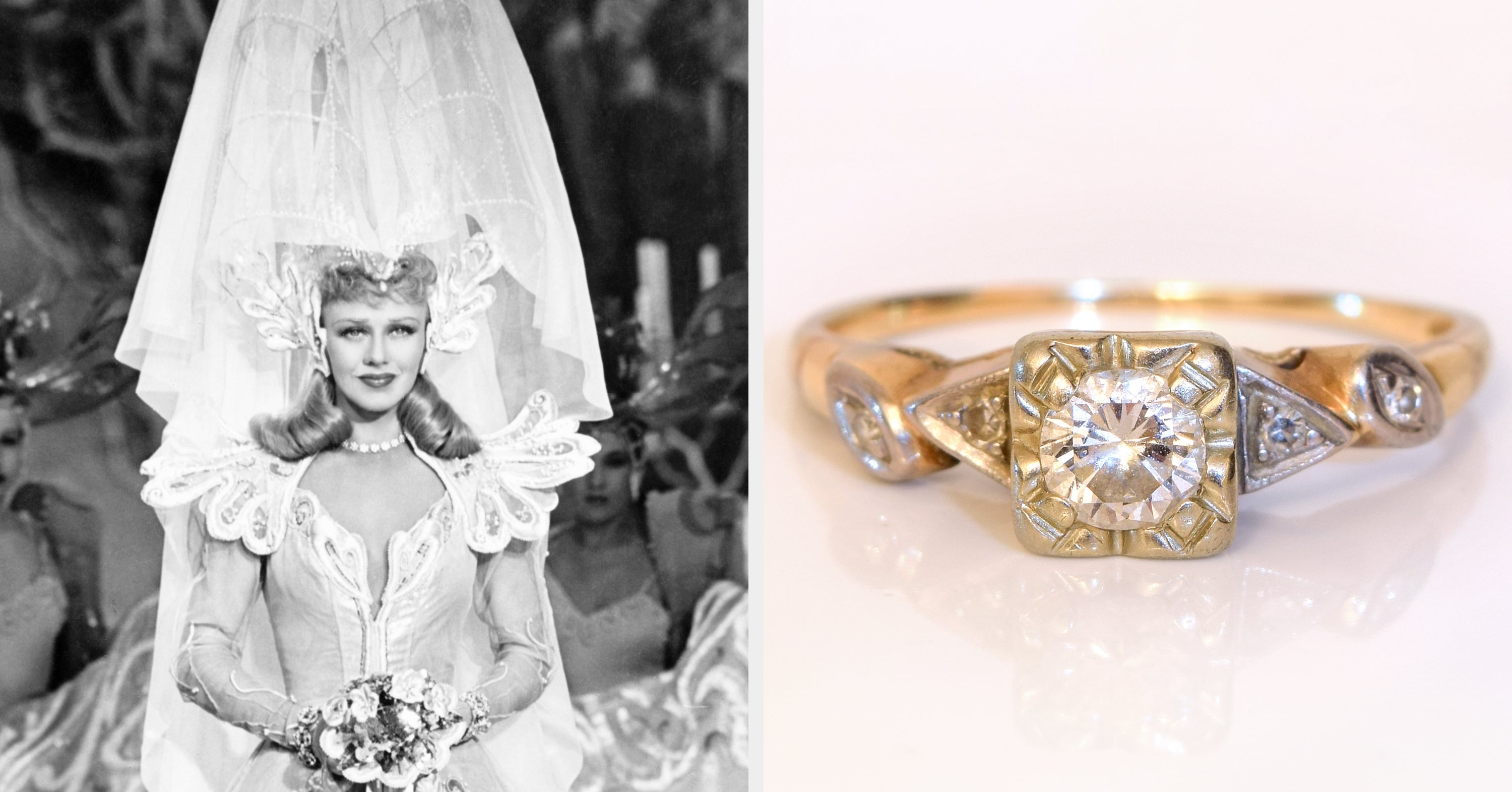 Your Wedding Dress Choices Will Reveal The Exact Engagement Ring That Was Destined For Your Finger