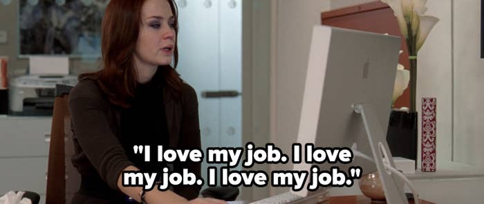  "I emotion  my job. I emotion  my job. I emotion  my job."