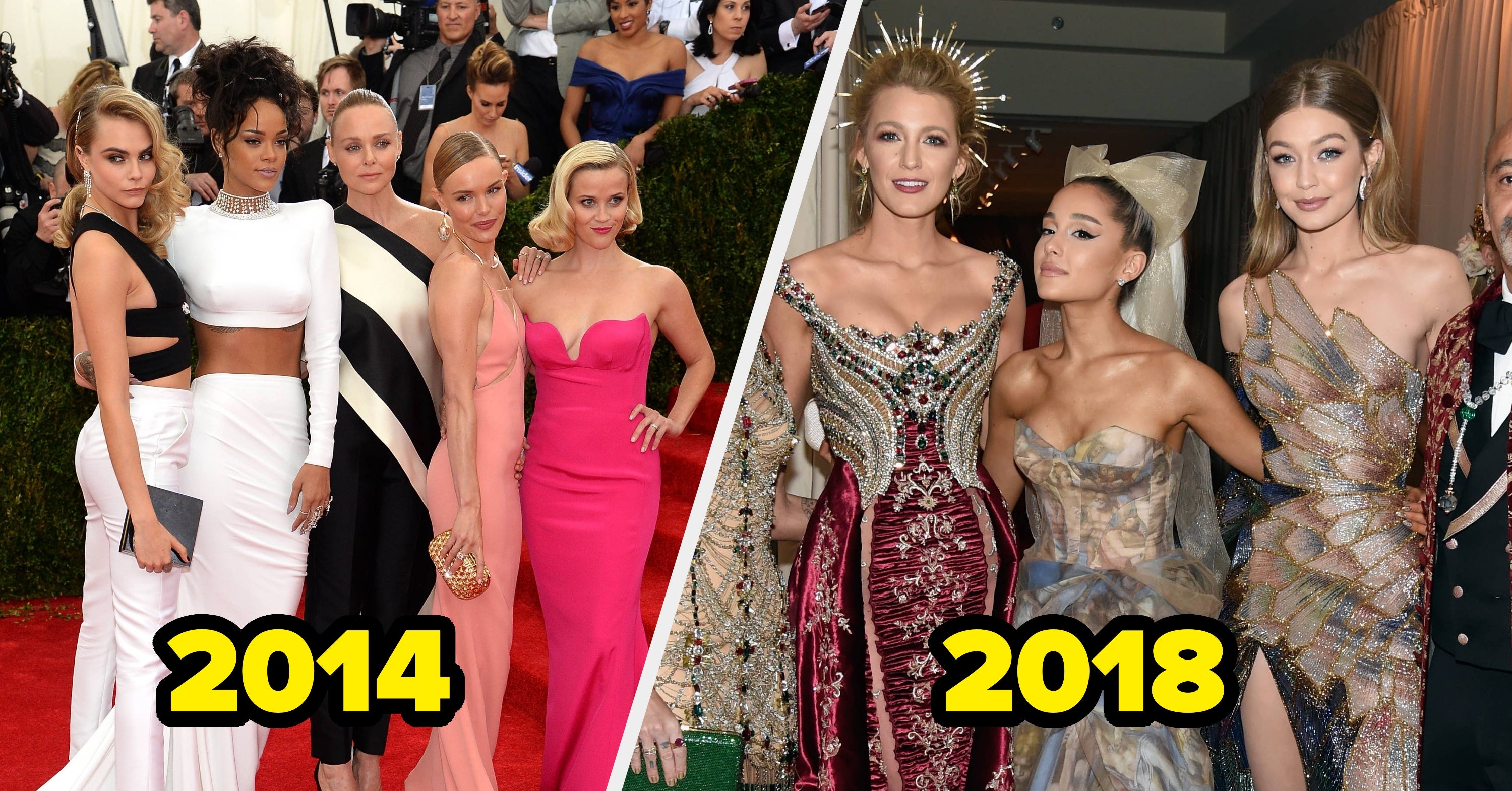 Ranking Every Met Gala Theme From The Past 20 Years By How Iconic The Celebrity Outfits Were
