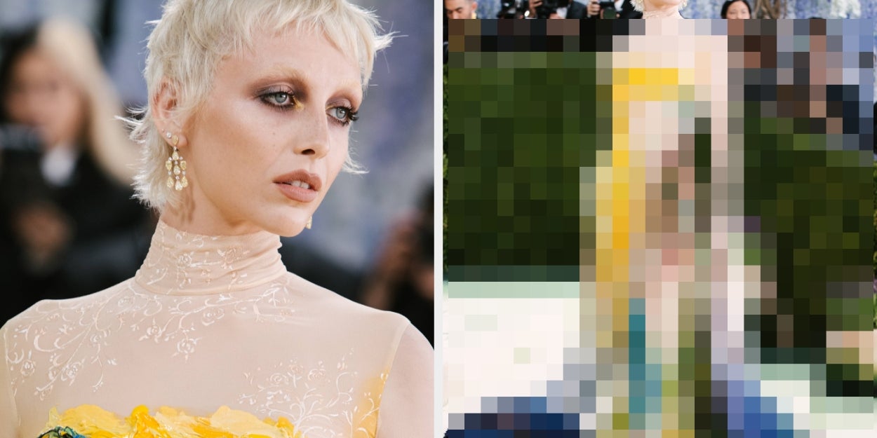 Emma Chamberlain's Hand-Painted Met Gala Dress Stuns