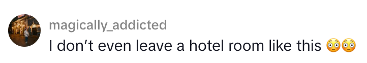 Comment from an relationship  astir  not leaving a edifice  country   similar  this, with a amazed  emoji