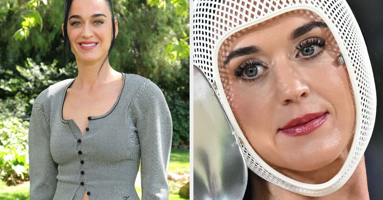 Katy Perry Wore Grills And A Robot-Style Mask To The Met Gala