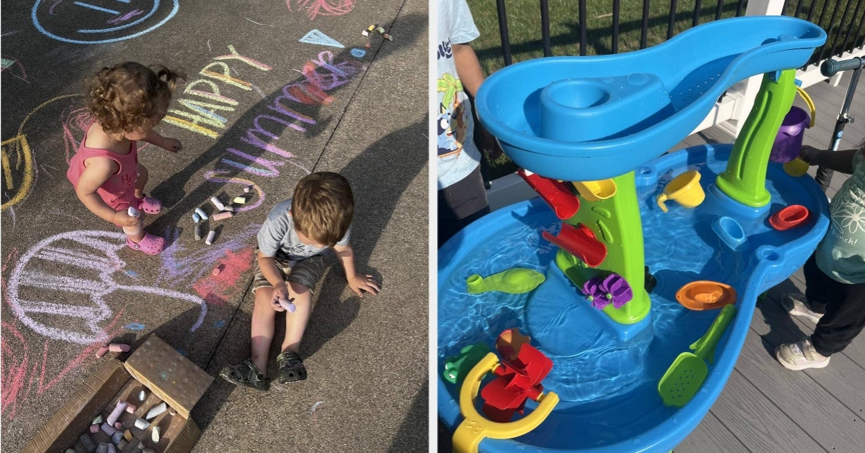27 Things That’ll Keep Your Kids Busy Outside While You Sit Down For A Second