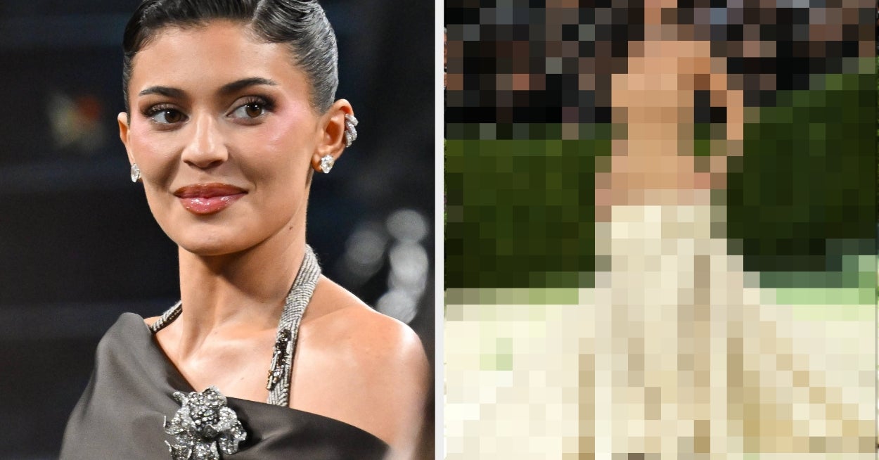 Kylie Jenner's Met Gala Dress Had Everyone Thinking Her Top Was Slipping Until They Looked Closer