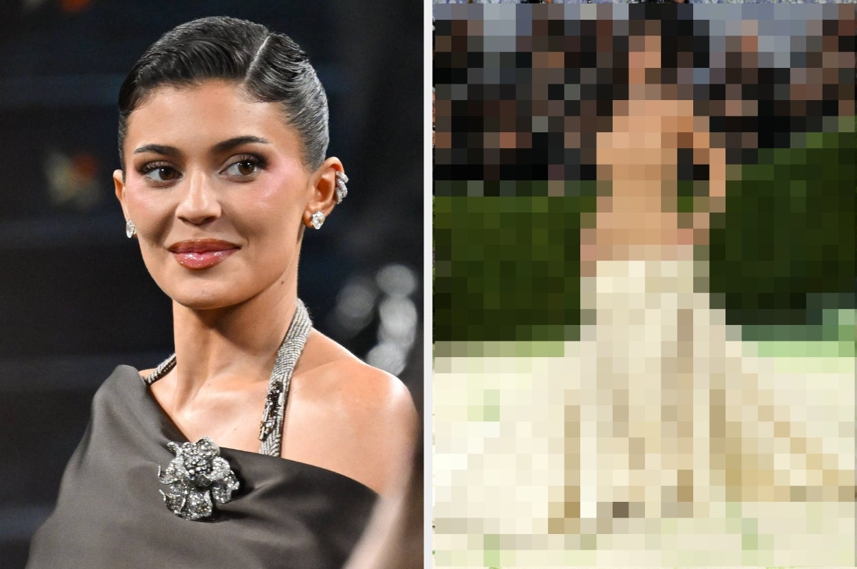 Kylie Jenner's Nude Illusion Met Gala Dress Looked Like It Was Slipping Off