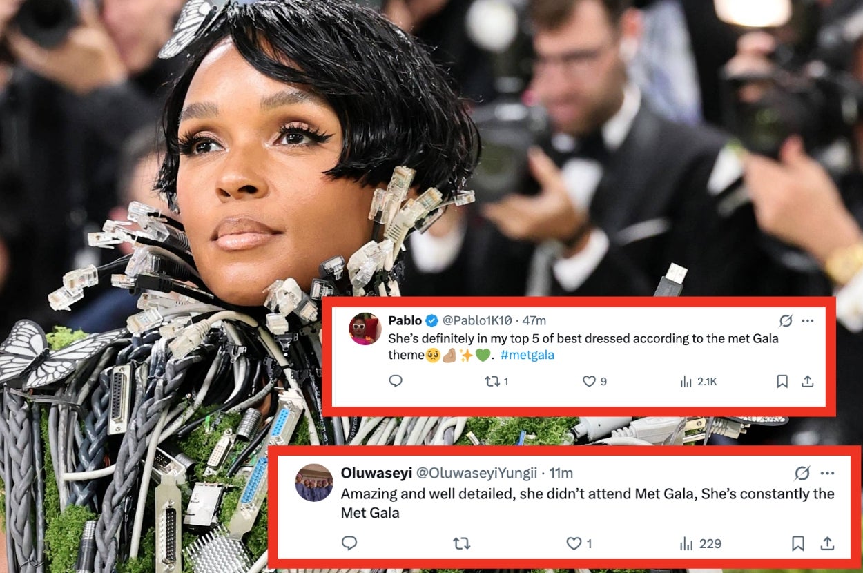 Janelle Monáe Just Landed At The 2026 Met Gala With A Showstopping Look Complete With Animatronics