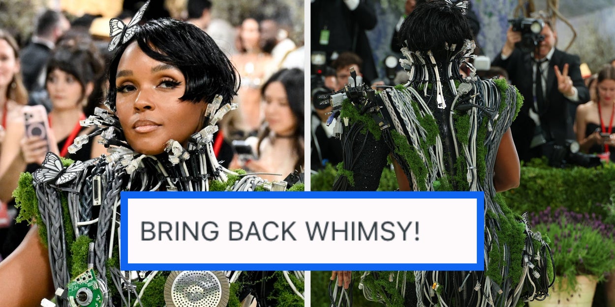 Janelle Monáe's Futuristic Met Gala Outfit Goes Viral